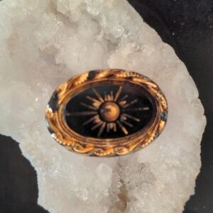 Vintage Victorian revival blouse / shirt button cover